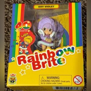 40 Years of Rainbow Brite Shy Violet Chee Bee‎ Collectible Toy Series 2 RARE